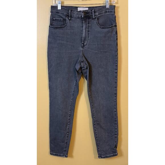 Everlane Women's Gray Black Ankle High Rise Jeans Size 30 - Picture 1 of 7